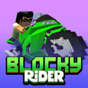Blocky Rider badge