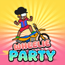 Wheelie Party badge